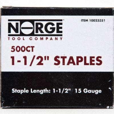 1-1/2" Staples 500-Count