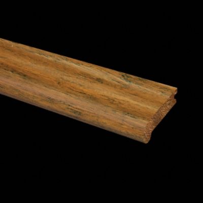 Prefinished Handscraped Anji Bamboo Stair Nose