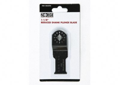 1-1/8" Reduced Shank Plunge Blade