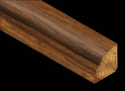 Prefinished Strand Antique Bamboo Quarter Round