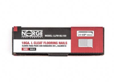 1-1/2" 18ga. Floor Cleats 500-Count