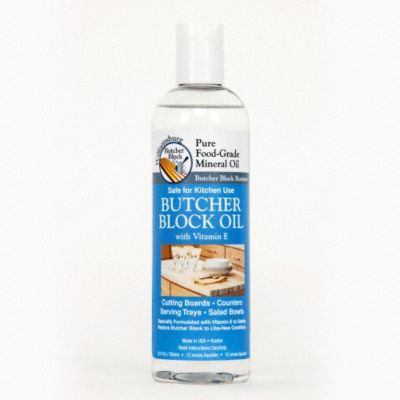 Butcher Block Food Grade Mineral Oil 12oz.