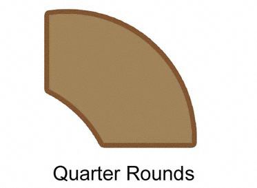 Buckingham Oak Laminate Quarter Round