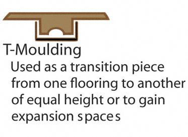 Victorian Oak Laminate T-Molding