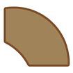 Colorado Oak Laminate Quarter Round