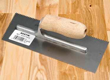 Bostik Trowel #9 3/16" x 5/32" V-Notch For MVP