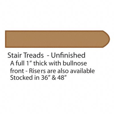 48" Brazilian Cherry Tread