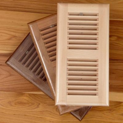 4" x 12" Ash Prefinished  Grill w/flush