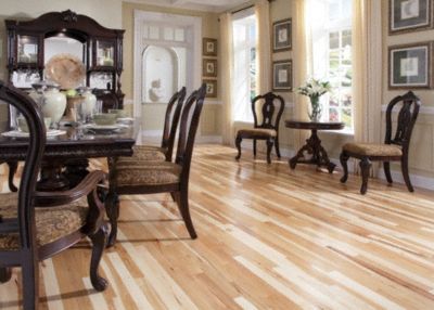 BELLAWOOD&nbsp;Natural&nbsp;3/4"x2 1/4"&nbsp;Hickory&nbsp;Caraya spp.&nbsp;1820&nbsp;Clear Finish&nbsp;Solid