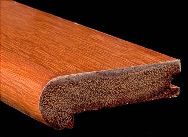 3/4" x 3 1/4" x 6.5LFT Aztec Cherry Stair Nose