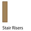 48" Carbonized Strand Bamboo Riser