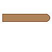48" Natural Strand Bamboo Tread