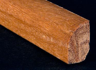 1/2" x 3/4" x 6.5 LFT Brazilian Teak Shoe Molding