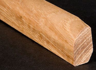 1/2" x 3/4" x 6.5 LFT Hickory Shoe Molding