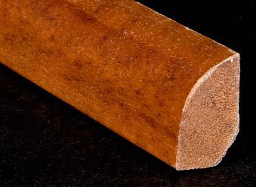 1/2" x 3/4" x 6.5 LFT Brazilian Koa Shoe Molding