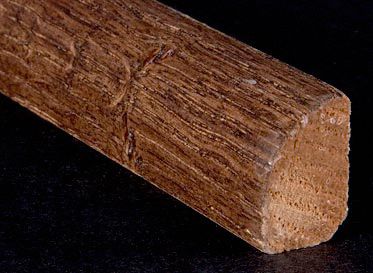 1/2" x 3/4" x 6.5LFT Old World Oak Shoe Molding