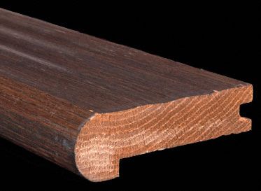 3/4" x 3 1/4" x 6.5LFT Old World Oak Stair Nose