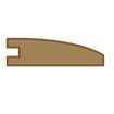 5/8 X 2-1/4 Bordeaux Bamboo Reducer