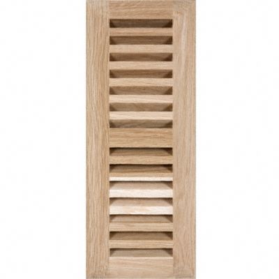 4" x 14" White Oak Drop In Grill