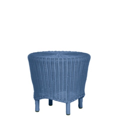 Round Tina Table French Blue AW