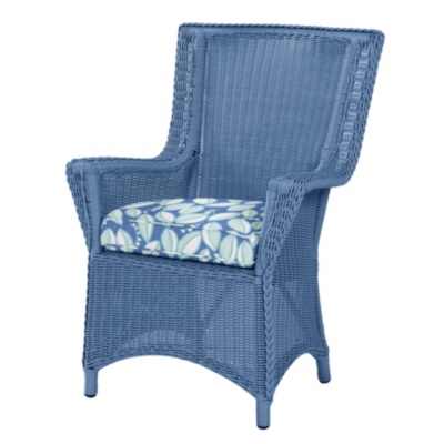 August Dining Arm Chair French Blue AW