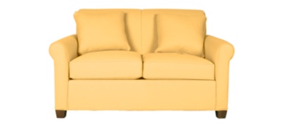 Photograph of Monty Love Seat as  featured in Coastal Living