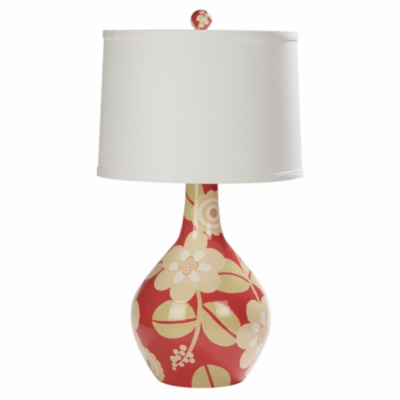 Teardrop Lamp, Rhubarb