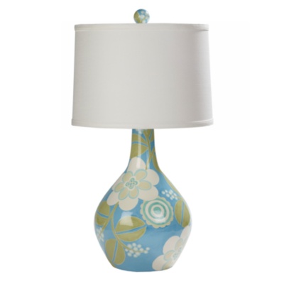 Teardrop Lamp, True Blue