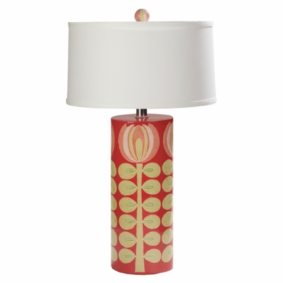 Column Lamp, Rhubarb