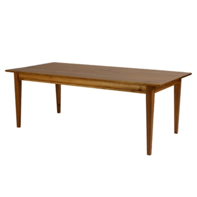 Photograph of Barn Board Dining Tables as featured in Maine Home Design magazine