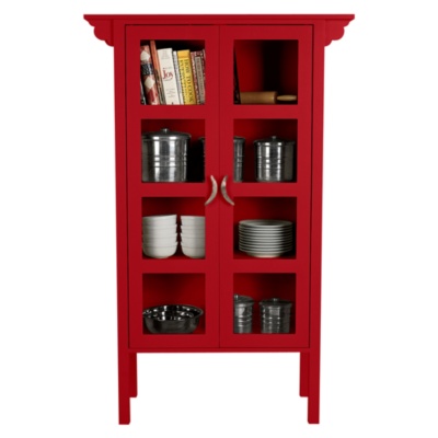 Ruby Glass Cabinet