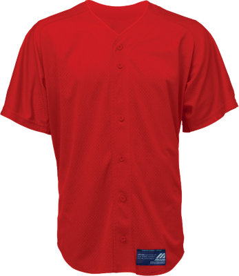 Mizuno Full Button Mesh Jersey