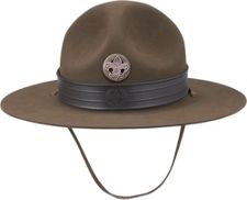 VINTAGE OFFICIAL BOY SCOUT HAT MADE SOLEY FOR