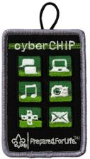 Boy Scout™ Cyber Chip Emblem