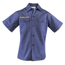 cub scout short sleve shirt