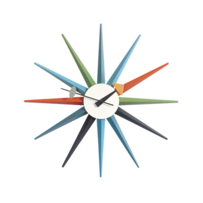 Nelson Sunburst Clock