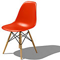 Eames Dowel Leg Side Chair