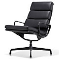 Eames Soft Pad Lounge Chair, Swivel Base