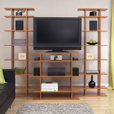7' Wide Media System with 19