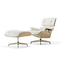 Eames Lounge Chair White Ash