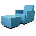 Kipling Glider and Ottoman