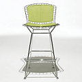Bertoia Stool with Seat and Back Pad