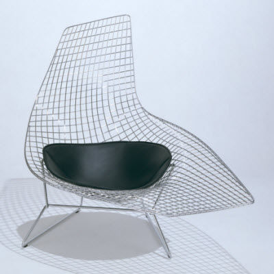 Asymetric Lounge with Seat Pad