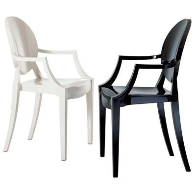 Louis Ghost Chair, Set of 2