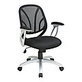 Mesh Back Task Chair with Silver Base