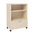 Currency Tall Mobile Cart with Lateral Drawer
