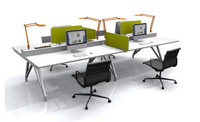 EYHOV Quad Desk System
