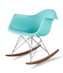 Eames Molded Plastic Rocking Chair