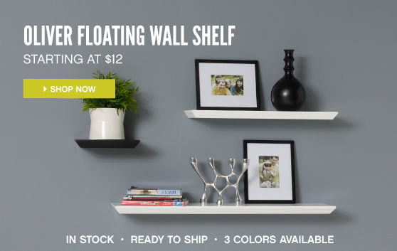Oliver Floating Wall Shelf