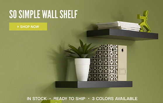 So Simple Wall Shelf